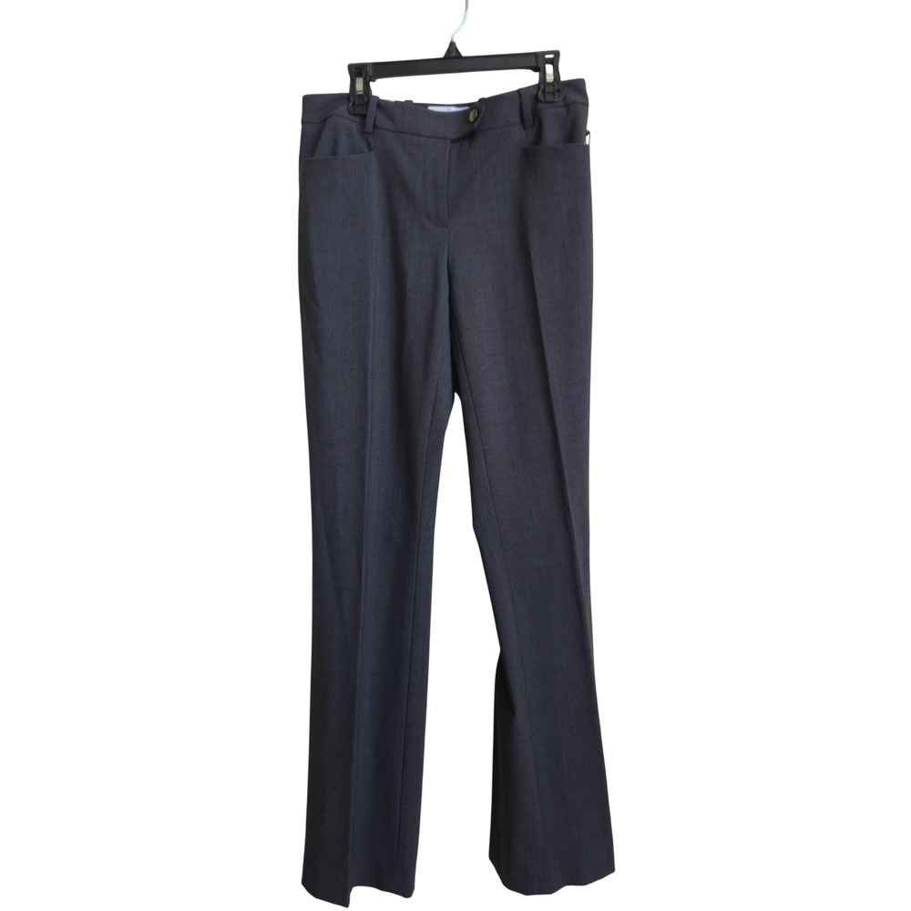 New! Calvin Klein Dress Pants Womens Size 0 Grey Modern Fit Career Office Staple